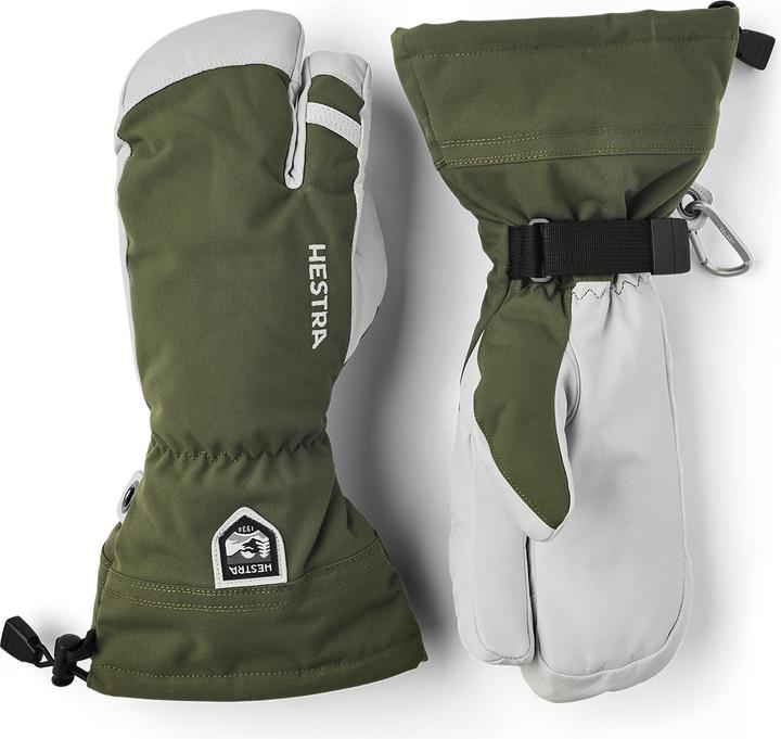 Hestra Army Leather Heli Ski 3 Finger