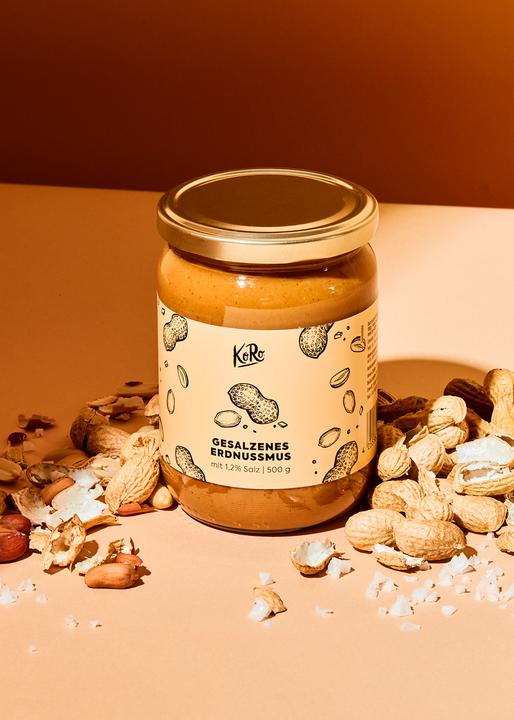 Produktbild KoRo Gesalzenes Erdnussmus (500 g)