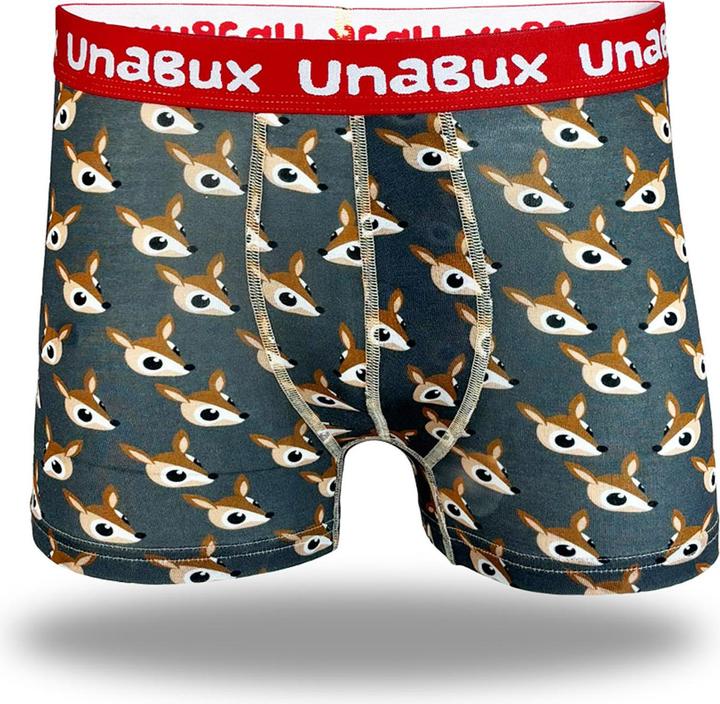 Immagine prodotto Unabux Boxer BLACK WHITE RABBIT (XL, Confezione singola)
