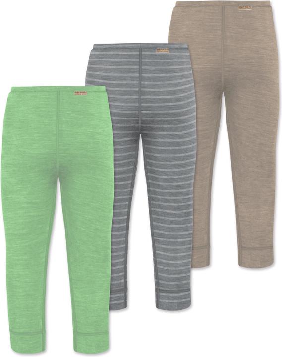 Produktbild Normani 3er Pack Baby Merino Hose Unterhose „Tihoi" - 9509 (56)