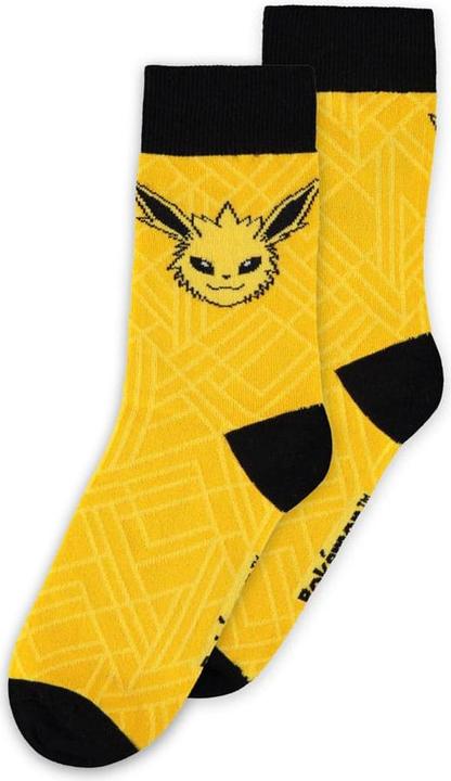 Image du produit Difuzed Pokémon - Eevee Evolution (VFJ) Socks (3 Pack) - 35/38 (Lot de 3, 35, 38)