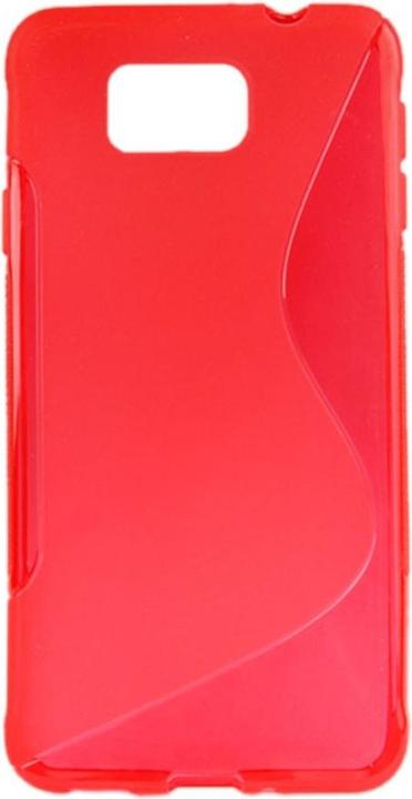 Produktbild König Design Handyhülle TPU Schutzhülle für Samsung Galaxy Alpha G850F Rot (Samsung Galaxy Alpha)
