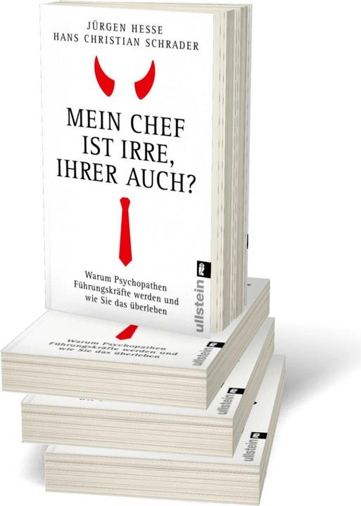 Produktbild Mein Chef ist irre – Ihrer auch? (Deutsch, Jürgen Hesse, Hans Christian Schrader, 2024)