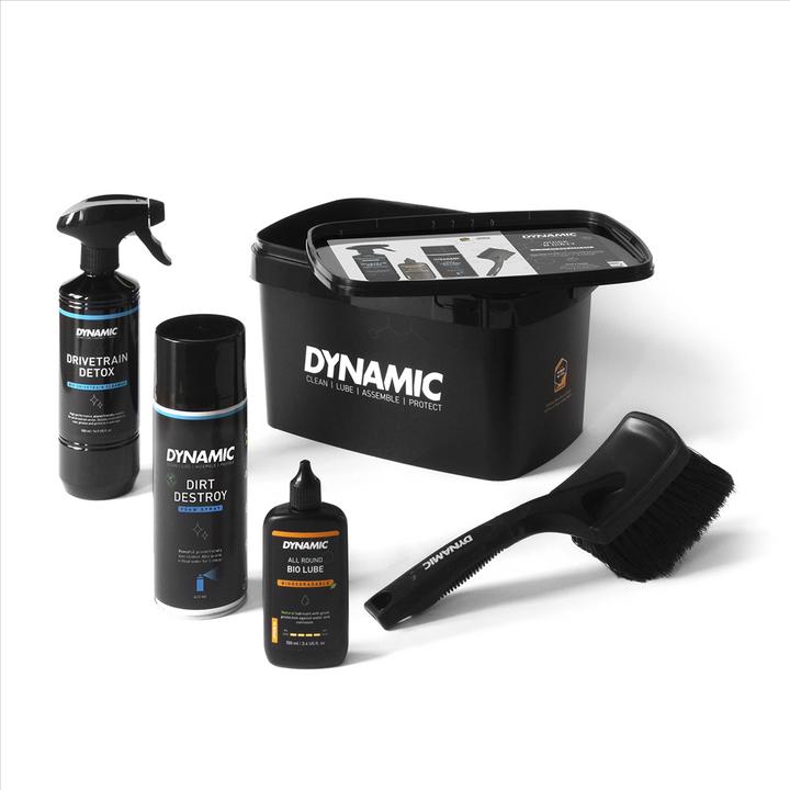Actual product image Dynamic Bike Care Quick 'n Dirty (500 ml, Brush, Bicycle cleaner, Chain oil, Care set)