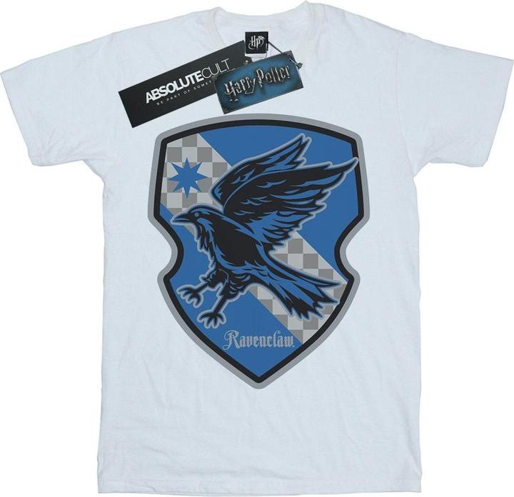 Actual product image Boys Ravenclaw Crest Flat T-Shirt (128)
