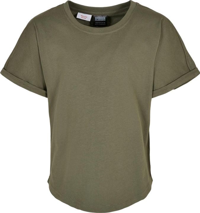 Actual product image Urban Classics Boys Long Shaped Turnup Tee (158)