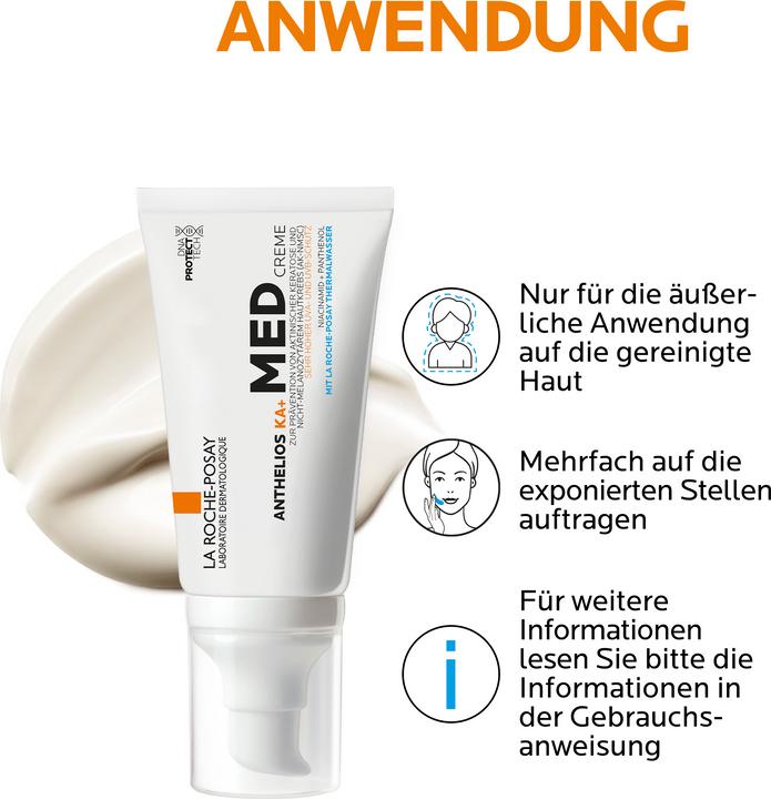 Image du produit La Roche Posay Anthelios 100 KA+ (Crème solaire, SPF 50+, 50 ml, 81 g)