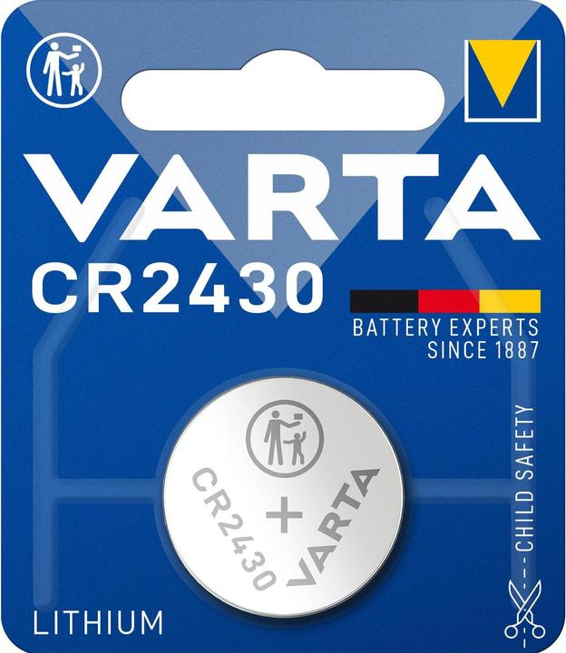 Varta Electronics CR2430 (1 Stk., CR2430, 290 mAh)