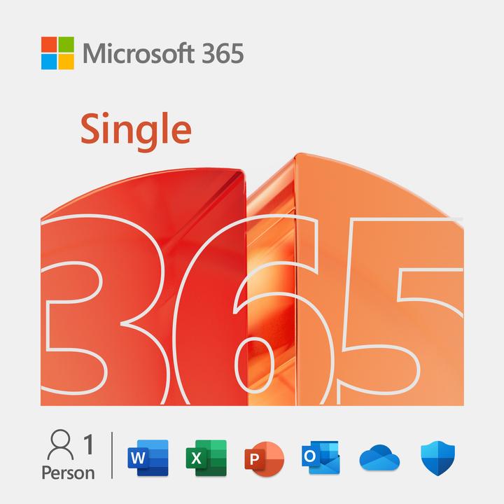Produktbild Microsoft 365 Personal (Deutsch) (1 User, 12 Monate)