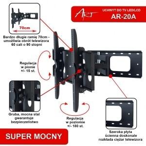 Actual product image ART AR-20A TV mount (60 inch) (Wall, 60", 60 kg)