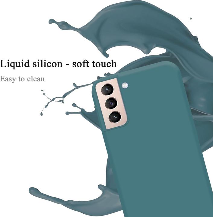 Productafbeelding Cadorabo TPU Vloeibaar Silicone Hoesje (Samsung Galaxy S22 Ultra)