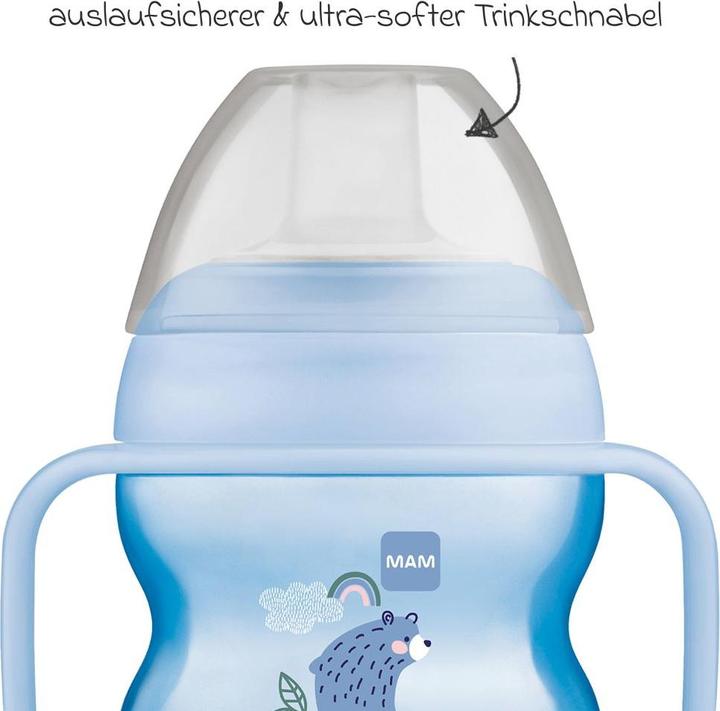 Actual product image MAM Starter Cup Night, 150 ml, raccoon (150 ml)