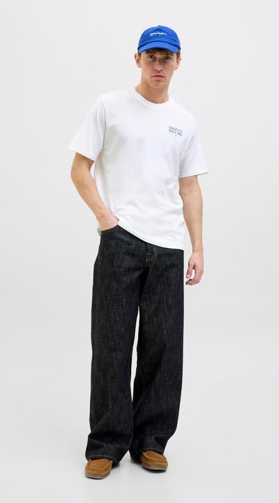 Produktbild Jack & Jones Rückenprint Rundhals T-shirt T-shirt (S)