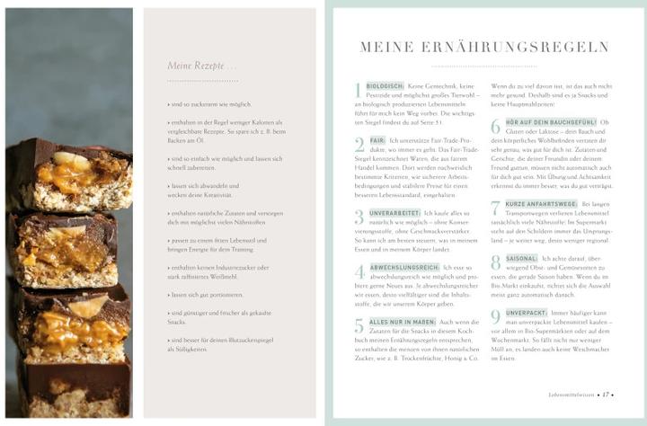 Actual product image You deserve this. Snack Cookbook (German, Pamela Reif)