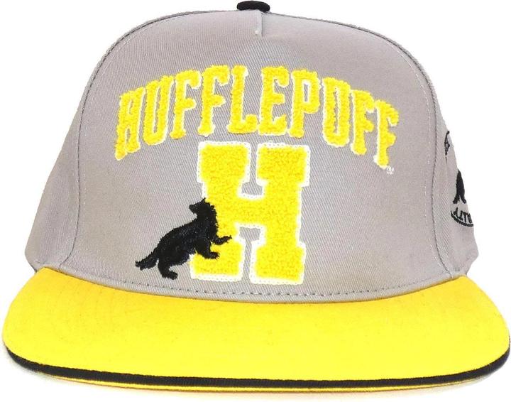 Actual product image Hufflepuff snapback cap cotton polyester (One size)