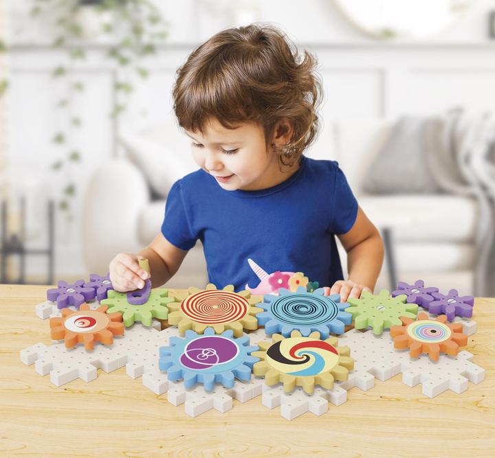 Actual product image Quercetti PlayEco+ Kaleido Gears