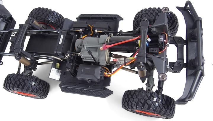 Actual product image Amewi AMXRock RCX10P Crawler Pick Up (ARR Almost Ready to Run)