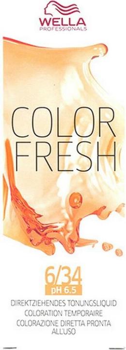 Image du produit Wella Color Fresh Acid (6/34 blond foncé blond foncé-or rouge-rouge)