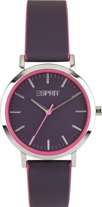 Produktbild Esprit ES EVERYDAY 34MM 3H PLUM DIAL PLUM ST Armbanduhr (34 mm)