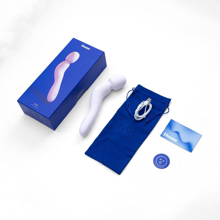 Actual product image Dame Products Com Wall Massager Quartz