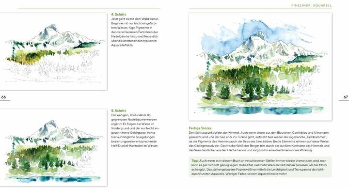 Produktbild Buch Nature Sketching Step by Step (Deutsch, Hans-Christian, Sanladerer, 2022)