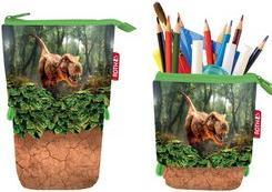 Image du produit Roth Schlampermäppchen T-Rex Welt grün/braun