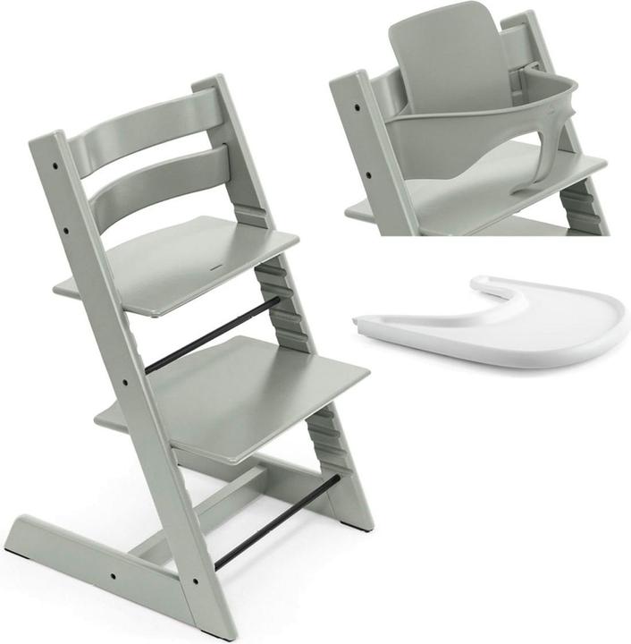 Immagine prodotto Stokke Seggiolone Tripp Trapp con set per bambini e vassoio (Seggiolone)