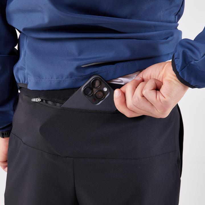 Image du produit Kiprun Pantalon de course long homme respirant - Run 100 Dry noir (W34/L34)