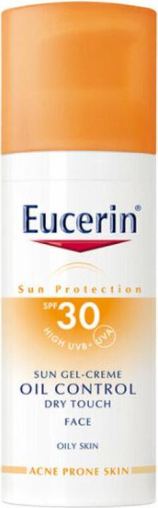 Immagine prodotto Eucerin Sun Oil Control Sun Gel Dry Touch 50ml Trattamento solare viso Spf30 (Gel solare, SPF 30, 50 ml, 96 g)