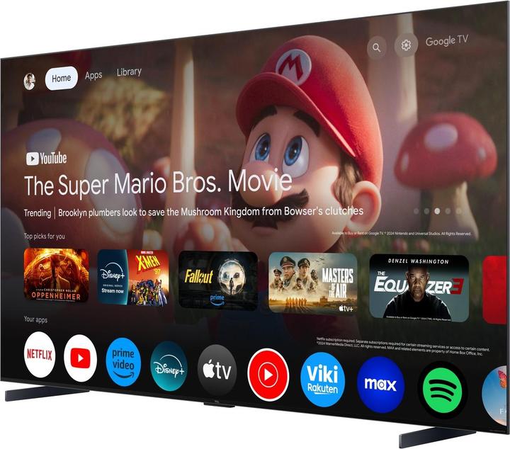 Immagine prodotto TCL Serie C7K Smart TV QD-MiniLED 4K 98" 98C7K, audio B&O, Dolby Vision IQ & Atmos, Google TV (98", Mini-LED, 4K, 2025)