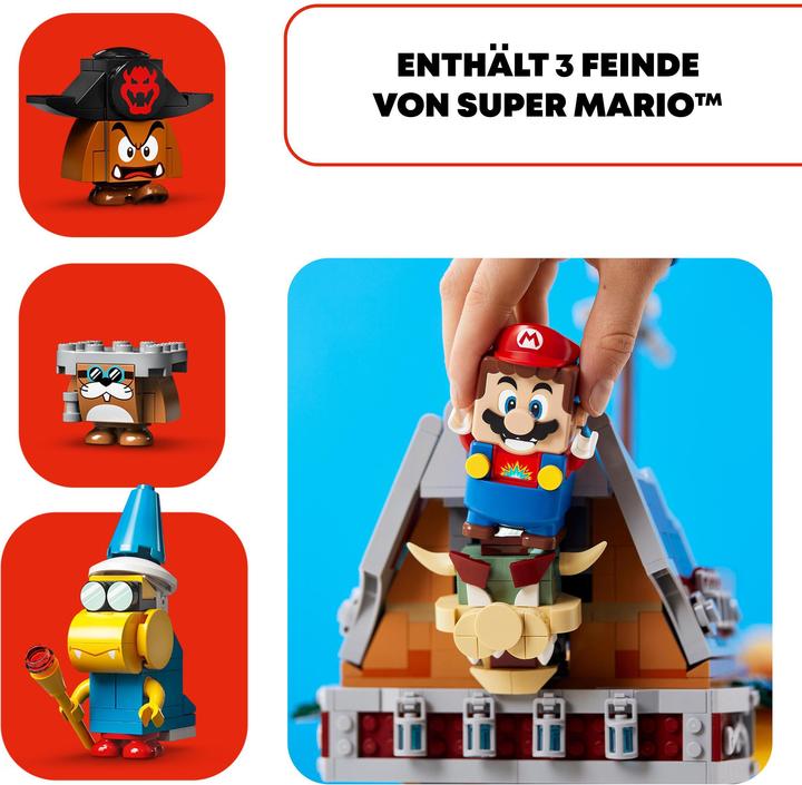 Immagine prodotto LEGO Il dirigibile di Bowser - Set di espansione (71391, LEGO Super Mario)
