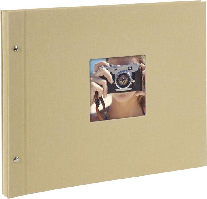 Immagine prodotto Goldbuch Bella Vista 39x31 Album a vite 40 pagine bianche (10 x 15 cm, 13 x 18 cm)