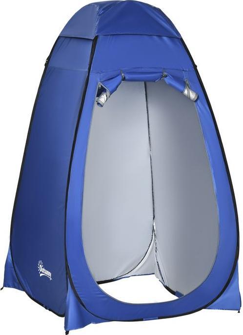 Image du produit Swisshandel24 Pop up Tente de toilette Tente de douche mobile Camping Tente de vestiaire avec poche intérieure (1 personne)