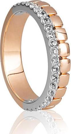 Actual product image Breuning RING - BRILL. 0,345 Ct. H/si (50, 750/18 K Gold)