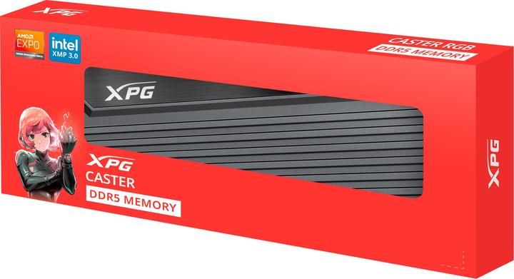 Actual product image Adata DDR5 32GB 6400-32 K2 XPG Caster grey (2 x 16GB, 6400 MHz, DDR5 RAM, DIMM)