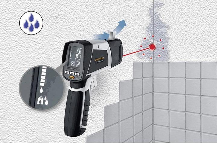 Image du produit Laserliner Hygromètre CondenseSpot XP (-40 to 800  HR  30:1BLE)