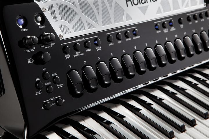 Produktbild Roland FR-8X BK V-Accordion pianoklavier zwart