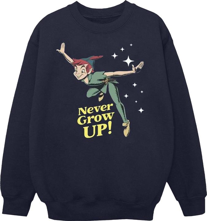Immagine prodotto Disney Peter Pan Never Grow Up Felpa Uomo (XL)