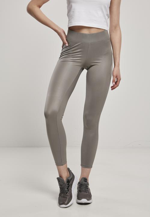 Actual product image Urban Classics Ladies Synthetic Leather Leggings (4XL)