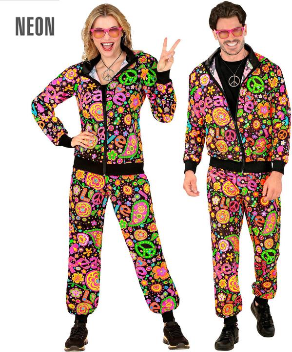 Immagine prodotto Widmann anni 70 - Peace & Love Abbigliamento sportivo (S, M, L, XL, XXL)