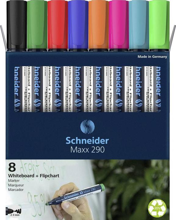 Actual product image Schneider Maxx 290 (Assorted colours, 3 mm, 8 x)