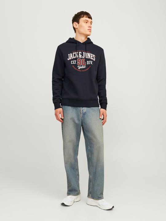 Produktbild Jack & Jones JJELOGO SWEAT HOOD 2 COL 24/25 NOOS (XS)