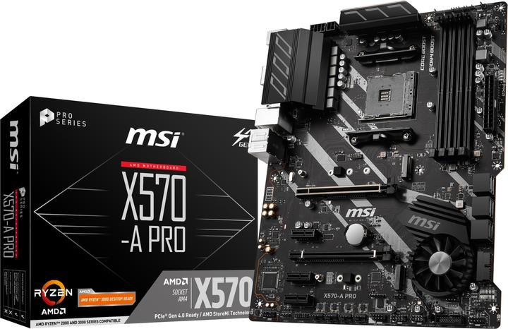 Produktbild MSI X570-A PRO (AM4, AMD X570, ATX)