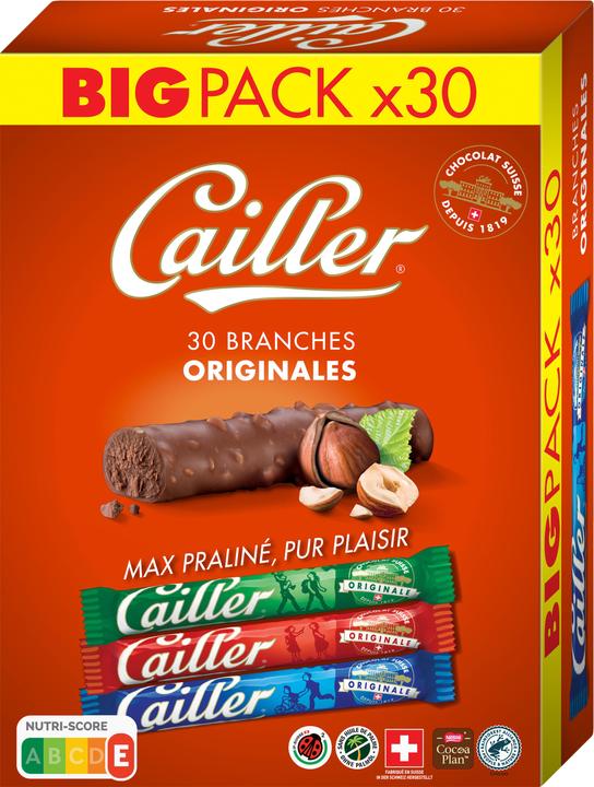 Cailler Branches Milchschokoladenriegel L'Originale S (690 g)