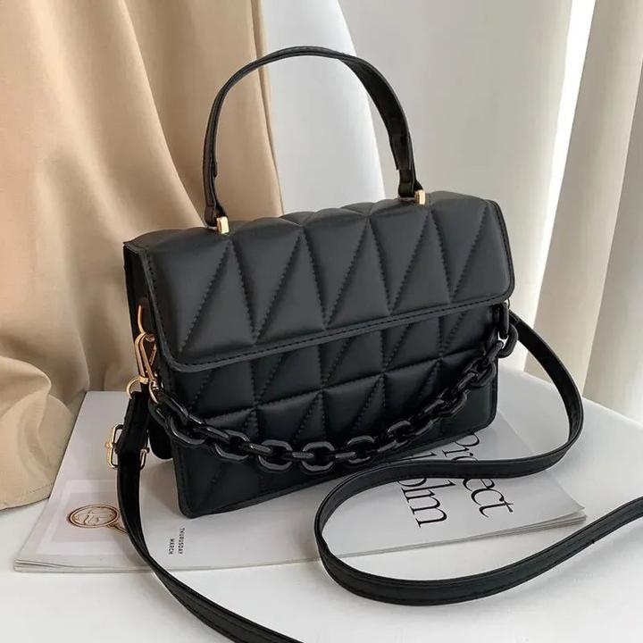 Only-Bags.Store Square Plaid Kleine Handtaschen Crossbody Taschen, Kette Umhängetasche für Reisen
