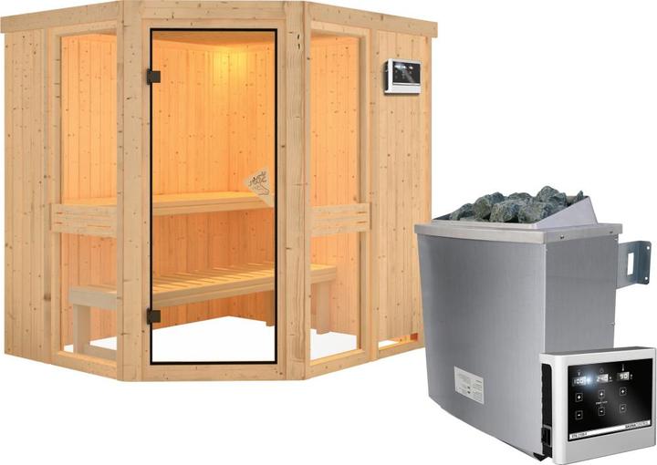 Produktbild Karibu Amelia 1 ohne Dachkranz (9 KW externe Steuerung)
