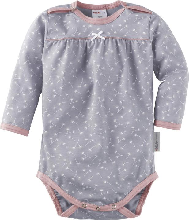Actual product image ISA Bodywear Fairtrade BabyBody long sleeve (80)