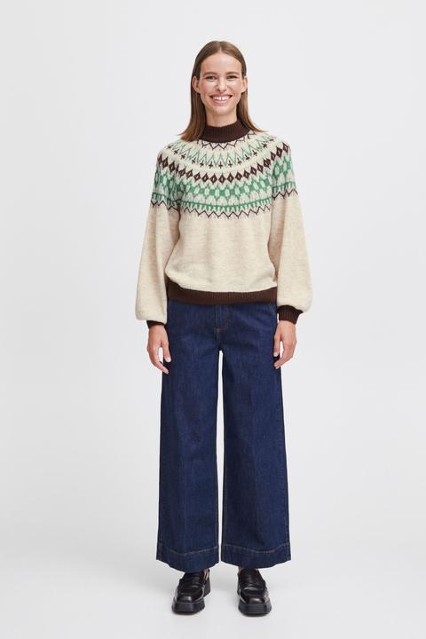 Produktbild B.young BYMARITNE JACQUARD JUMPER - 20813540 (S)