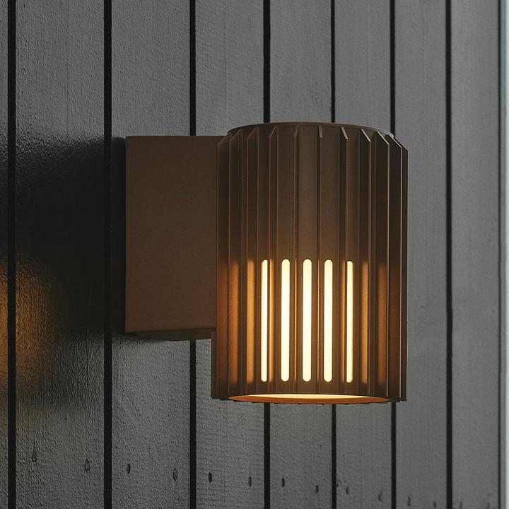 Produktbild Nordlux Aludra Wandleuchte E27 IP54 Dunkles Messing 2118011261 (E27, IP54)