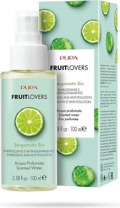 Actual product image Pupa Milano Fruit Lovers Scented Water 003 - Bergamotto 100 ml (Eau de cologne, 100 ml)